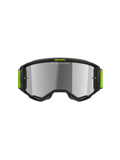 Alpinestars Vision 5 Hollow Goggles Charcoal Fluo Yellow - Silver Mirror Lens