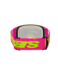 Alpinestars Vision 5 Wordmark Goggles Pink  Fluo Yellow - Red Mirror Lens