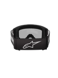 Alpinestars Vision 3 Wordmark Goggles Black - Silver Mirror Lens