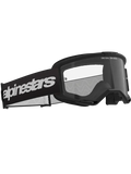 Alpinestars Vision 3 Wordmark Goggles Black - Clear Lens