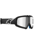 Alpinestars Vision Youth Corps Goggles Black - Silver Mirror Lens