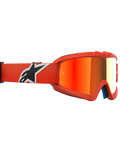 Alpinestars Vision Youth Corps Goggles Red - Red Mirror Lens