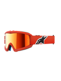 Alpinestars Vision Youth Corps Goggles Red - Red Mirror Lens