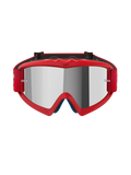 Alpinestars Vision Youth Blaze Goggles Red - Silver Mirror Lens