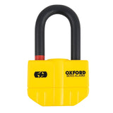 Oxford Boss Alarm 14mm Disc Lock Yellow