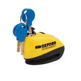 Oxford Screamer7 Alarm Disc Lock Black