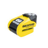 Oxford Quartz XA10 Alarm Disc Lock Yellow Black