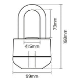 Oxford Boss Alarm 14mm Disc Lock Yellow