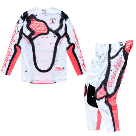 2026 Troy Lee Designs Youth GP Pro Membrane Kit Combo White / Infra Red