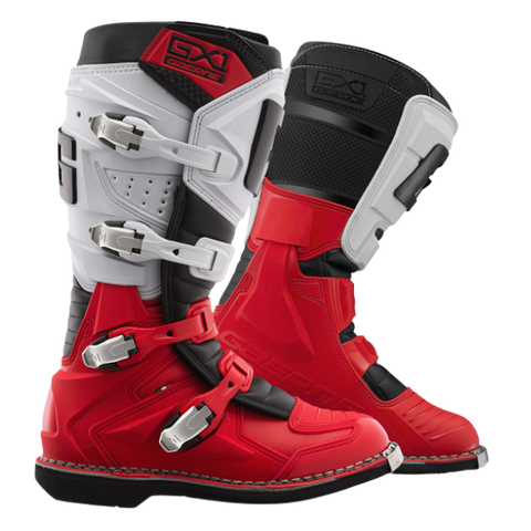 Gaerne GX1 Red White Motocross Boots