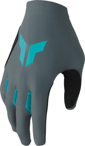 2026 Thor Glove Women's Sportmode Iconic Grey Aqua