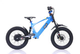 REVVI 18" ELECTRIC KIDS BIKE - BLUE