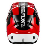 FLY Racing Kinetic Crest Helmet Red Black White