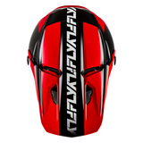 FLY Racing Kinetic Crest Helmet Red Black White