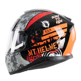 MT Thunder 3 Sniper Gloss Black/Orange