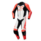 Alpinestars Gp Force Lurv 1 Pc Leather Suit Red Fluo White Black