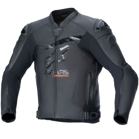 Alpinestars Gp Plus V4 Airflow Leather Jacket Black Black