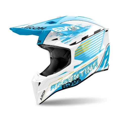 Airoh Wraap Six Days Argentina Gloss Helmet