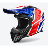 Airoh Aviator Ace 2 Proud Blue Red Gloss Helmet