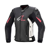 Alpinestars Stella Gp Plus V4 Leather Jkt Black White Diva Pink