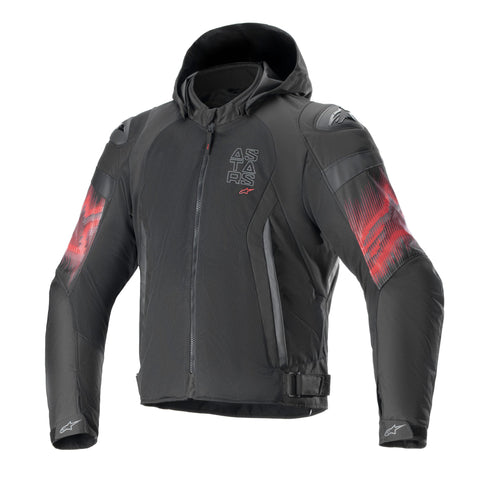 Alpinestars Zaca Air Venom Wp Jkt Blk Bright Red