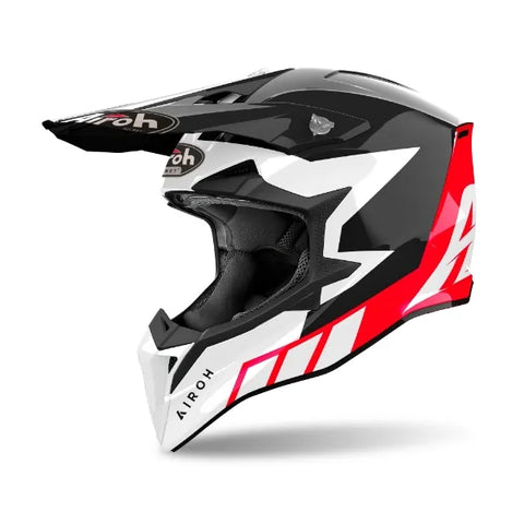 Airoh Wraap Reloaded Red Gloss Helmet