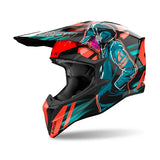 Airoh Wraap Cyber Orange Gloss Helmet