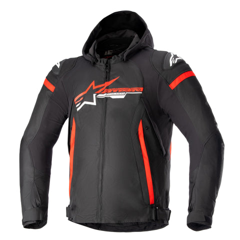 Alpinestars Zaca Air Venom Wp Jkt Blk Bright Red White