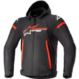 Alpinestars Zaca Waterproof Jacket Black Bright Red White