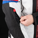 Oxford Rockland MS Jkt Arctic/blk/Red