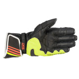 Alpinestars Gp Plus R V2 Gloves Metal Grey Black Yell Red Fluo