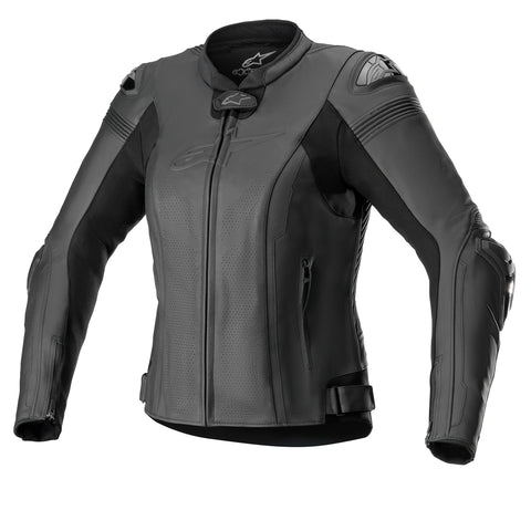 Alpinestars Stella Missile V2 Leather Jkt Black Black