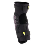Alpinestars Sequence Knee Guards Anthracite Yellow