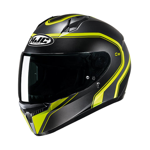 HJC C10 Elie Yellow Helmet