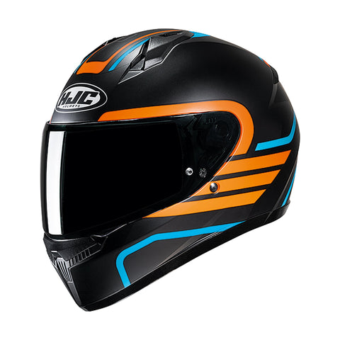 HJC C10 Lito Blue Orange Helmet