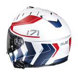 HJC I71 Simo White Red Blue Helmet