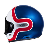 HJC V10 Grape MC21 White Red Blue