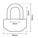 Oxford Boss 16 disc lock - 16mm shackle