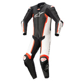 Alpinestars Missile V2 Leather Suit 1 Pc B/W Red Fluo