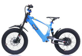 REVVI 18" ELECTRIC KIDS BIKE - BLUE