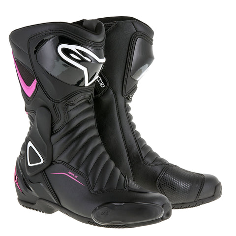 Alpinestars Stella SMX 6 v2 Boot Black Fuchsia & White