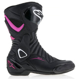 Alpinestars Stella SMX 6 v2 Boot Black Fuchsia & White