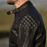 Oxford Hampton Leather Jacket Black