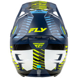 Fly Racing 2025 Formula CP Slice Helmet Navy Hi-Viz White