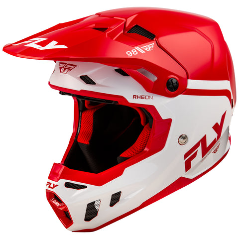 Fly Racing 2025 Formula CC Objective Helmet Red White
