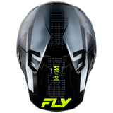 Fly Racing 2025 Formula S Carbon Protocol  Helmet Black Carbon Grey Hi-Viz