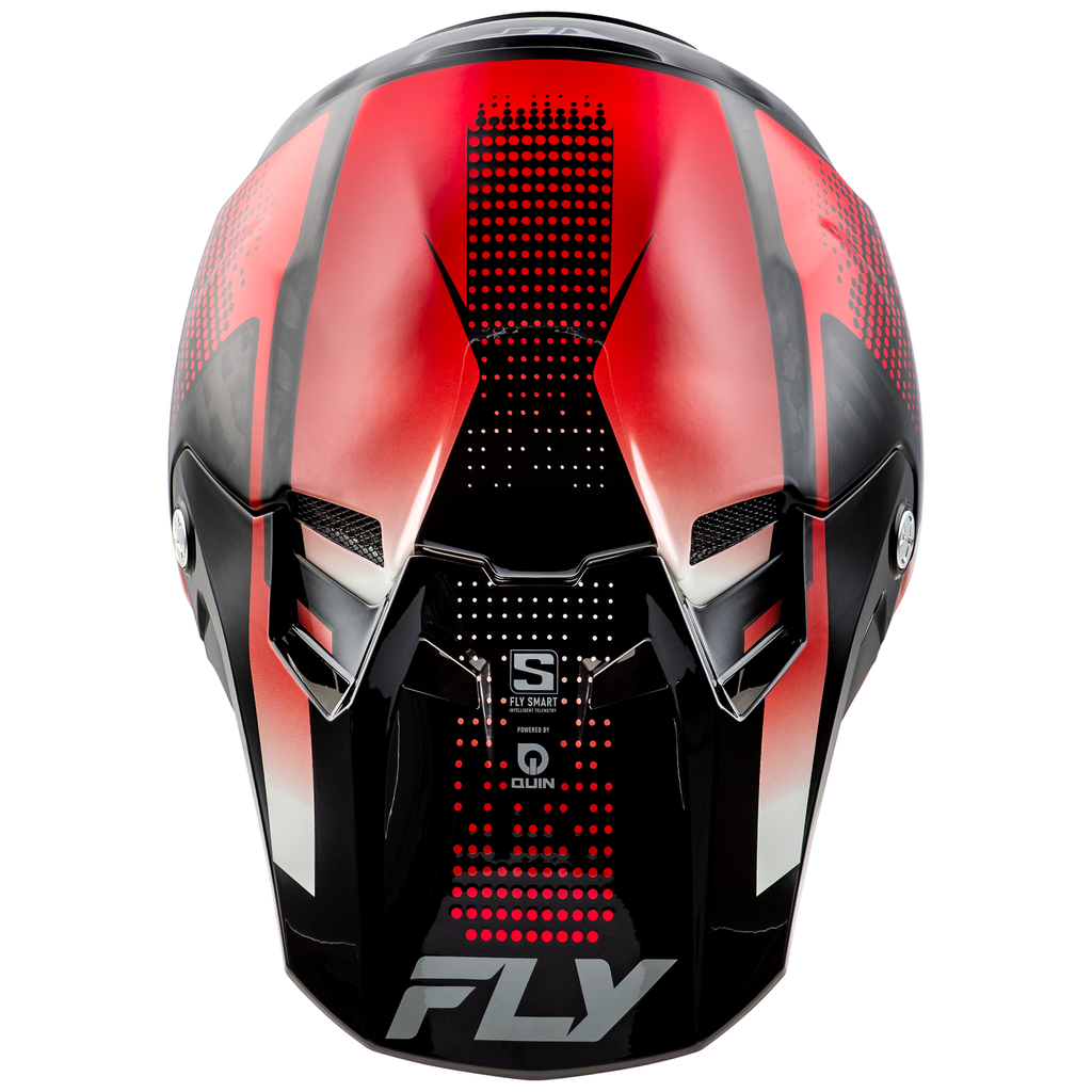 Fly Racing 2025 Formula S Carbon Protocol Helmet Black Carbon Red – AT ...