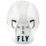 Fly Racing 2025 Formula S Carbon Solid Helmet White