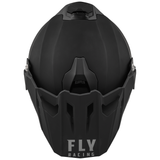 Fly Racing 2025 Trekker Kryptek Solid Helmet Matte Black