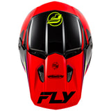 Fly Racing 2025 Kinetic Rally Helmet Red Black White